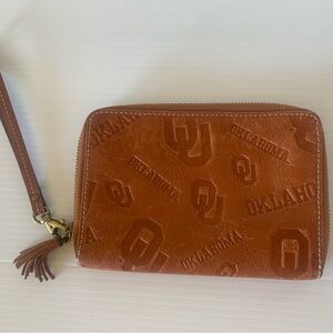 JML OU Oklahoma University Sooners Leather Wrislet w/Tassel